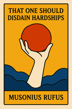 That One Should Disdain Hardships